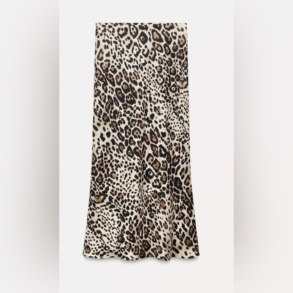 Zara Animal Midi Skirt - WITH TAG